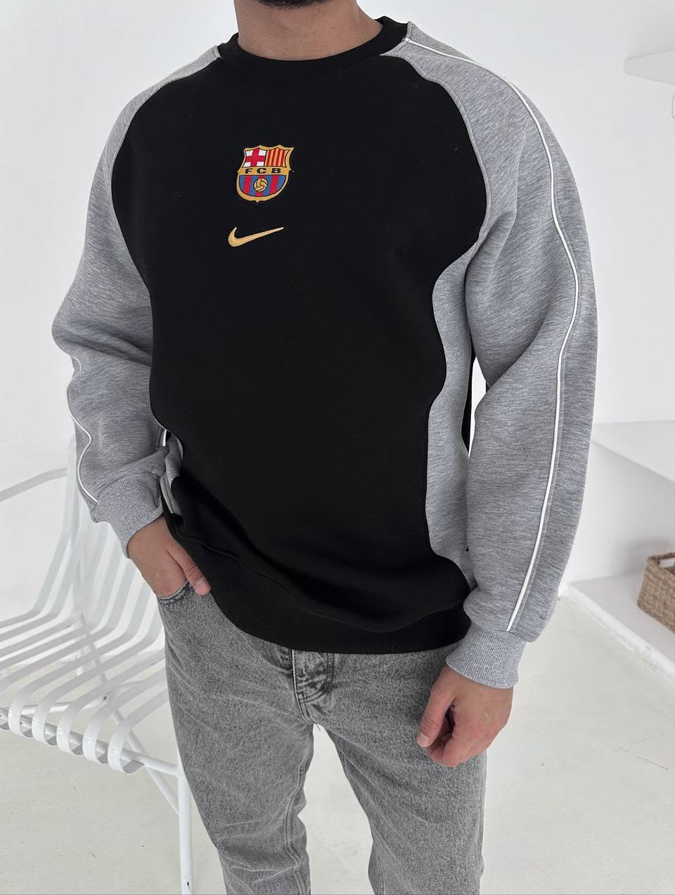 سويترات برشلونة نايك بلونين , قالب كبير