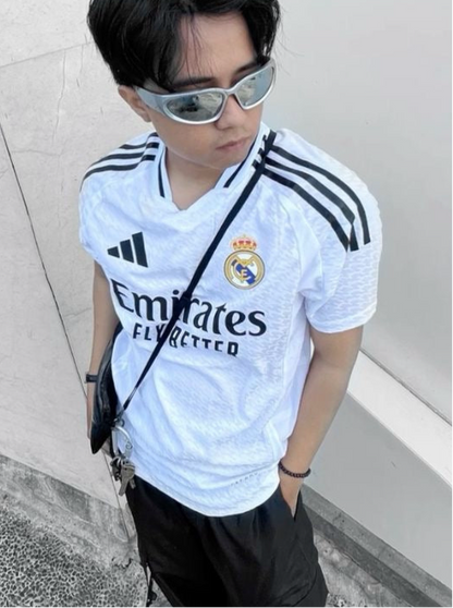 تيشيرت ريال مدريد اديداس ابيض , قالب صغير✅