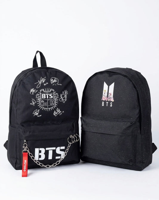 جنط فرقة  BTS سوداء , حجم وسط •