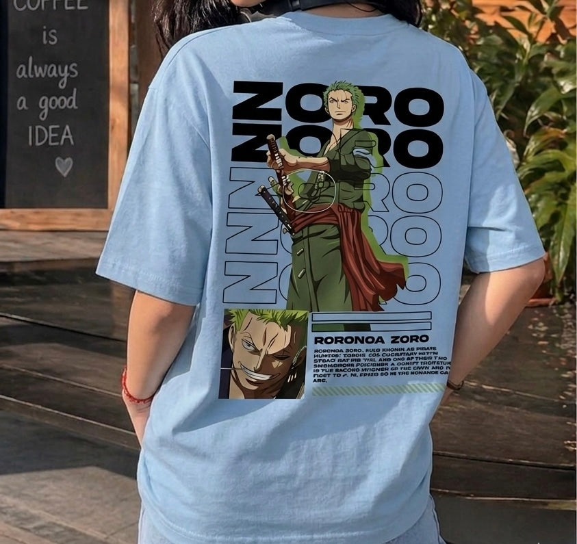 تيشيرت انمي شخصية زورو - zoro