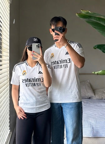 تيشيرت ريال مدريد اديداس ابيض , قالب صغير✅