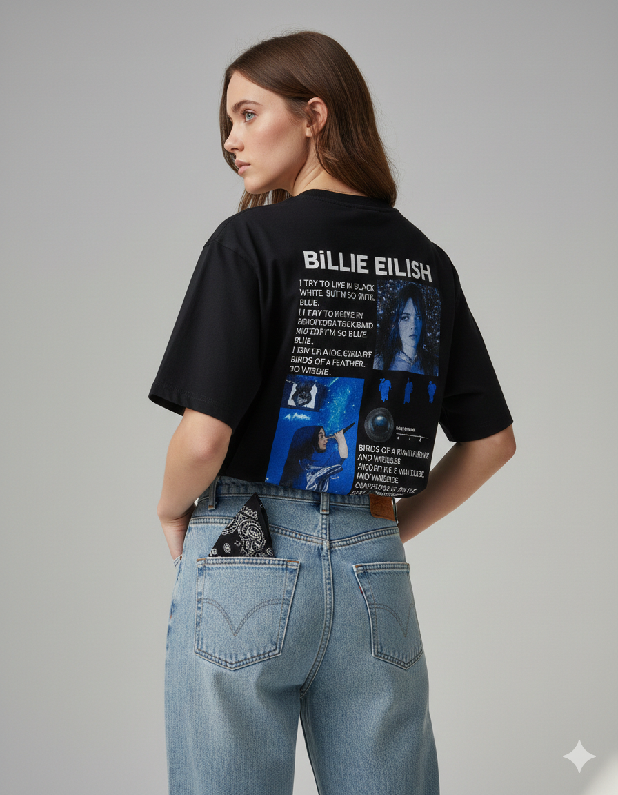 تيشيرت بيلي ايلش  - Billie Eilish