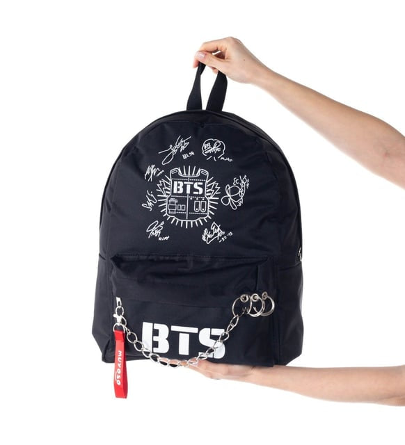جنط فرقة  BTS سوداء , حجم وسط •