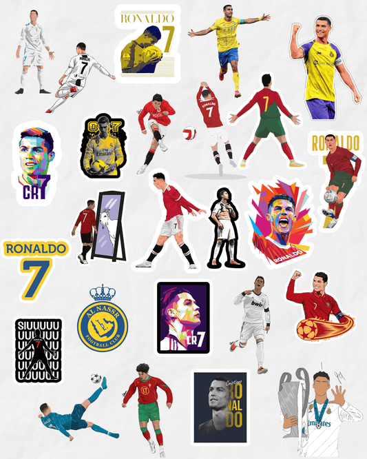ستكرات كريستيانو رونالدو عدد 25 - Cristiano Ronaldo