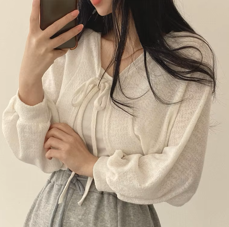 بليره نسائيه ابيض قماش قطني خفيف✅