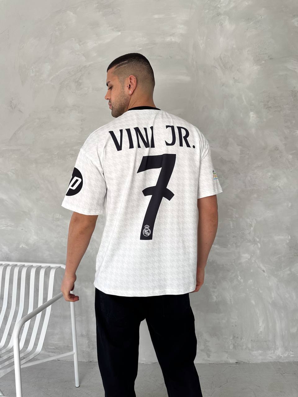 تيشيرت ريال مدريد فينيسيوس جونيور , قالب كبير✅