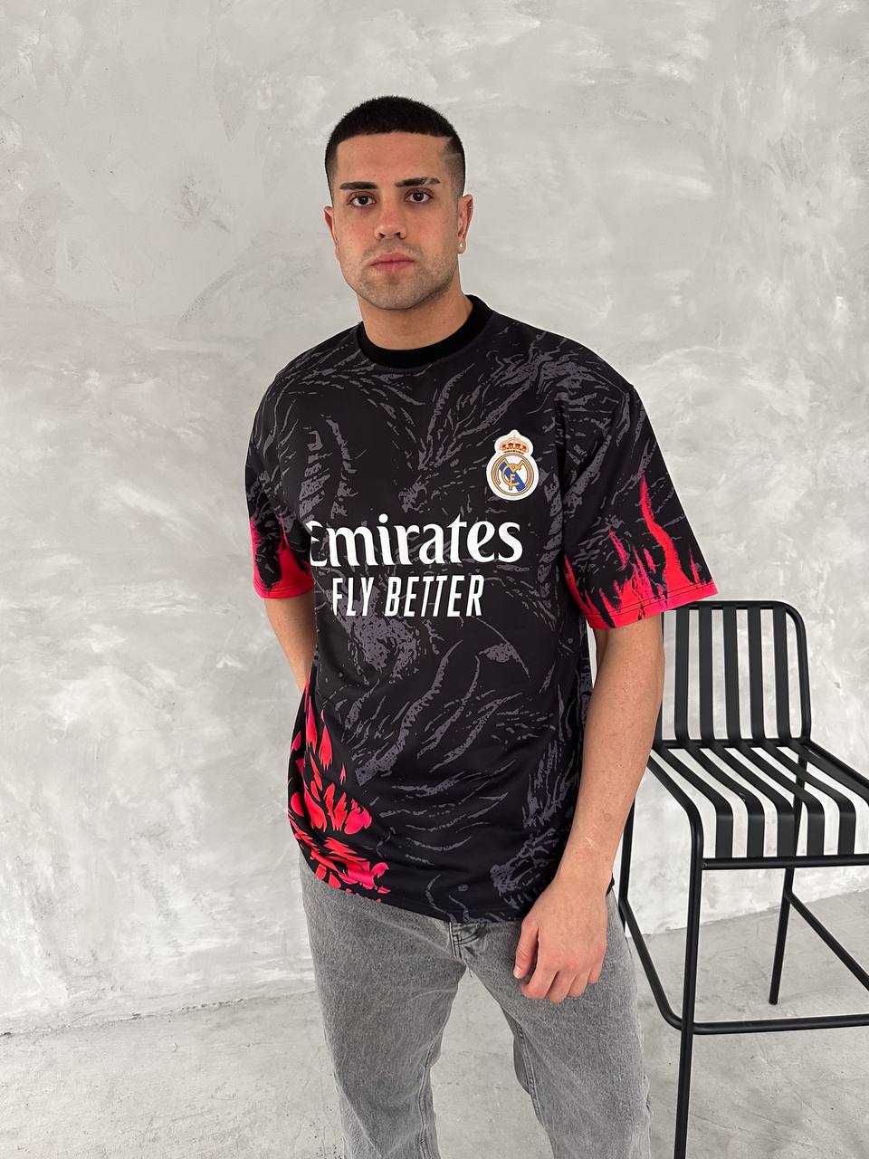 تيشيرت ريال مدريد التنين , قالب كبير✅