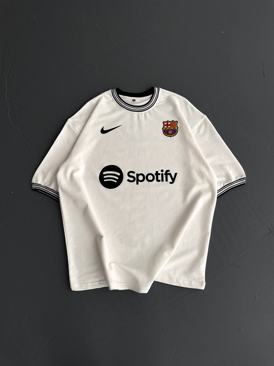 تيشيرت برشلونة نايك سبوتيفاي , قالب كبير✅